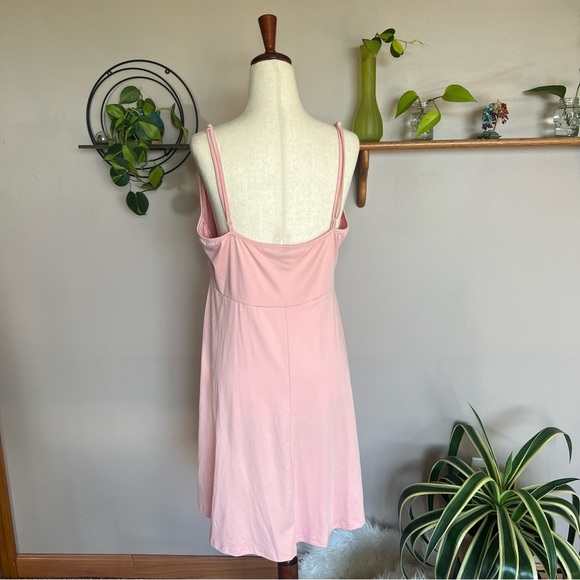 NWOT Shein Curve Cross Chest Stretchy and Beautiful Pastel Midi Dress NEVER WORN - Picture 3 of 8
